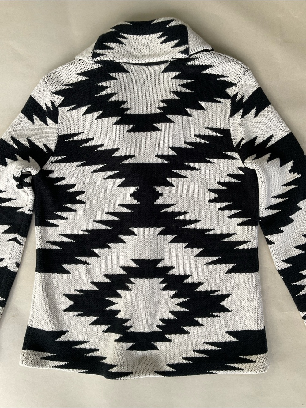 Chaps Aztec sweater jacket - Picture 5 of 9